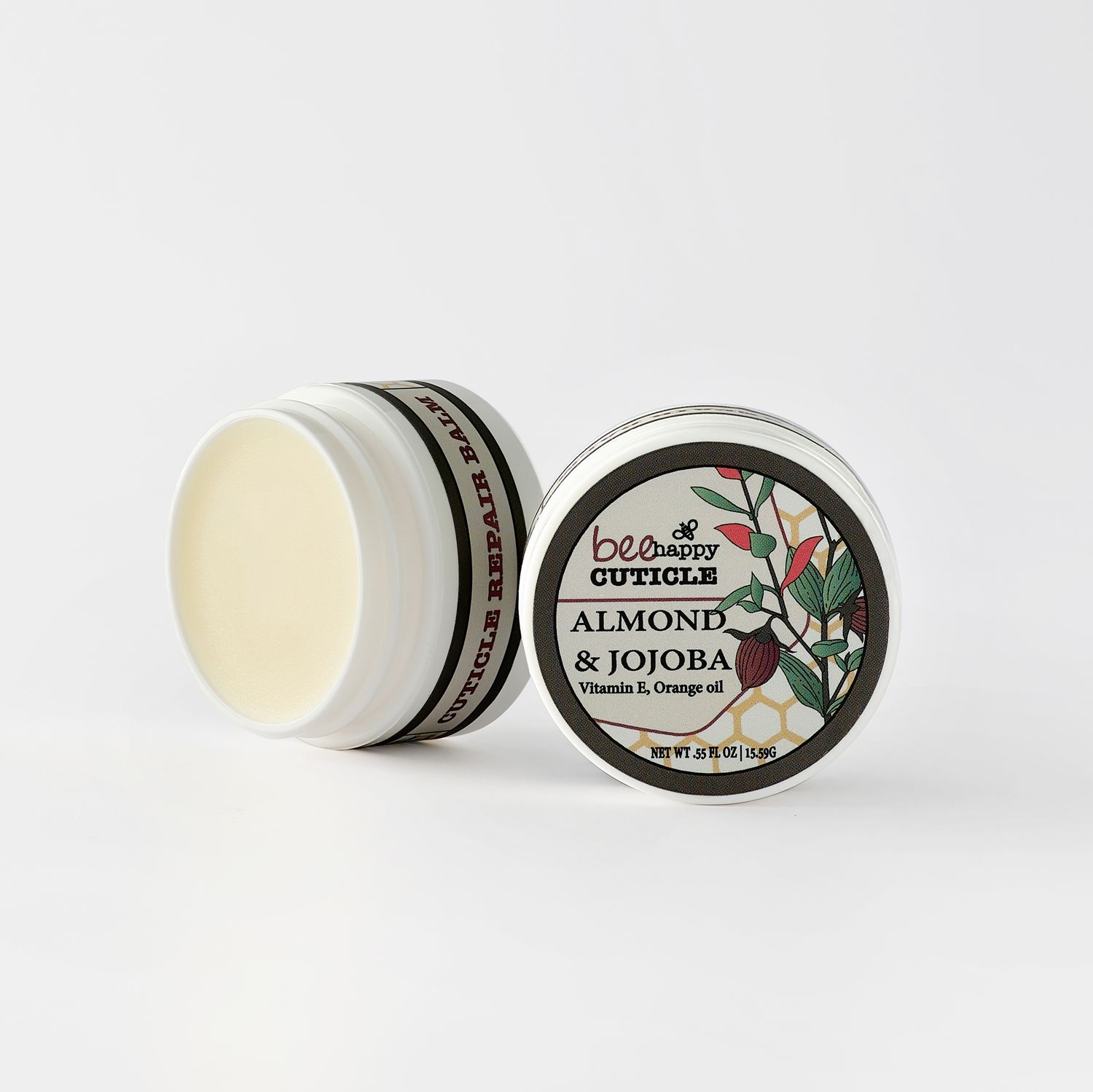Cuticle repair Balm (0.7 oz) with Shea Bitter, Jojoba &amp; Almond Oil