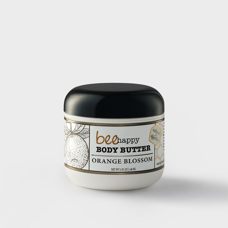 Scented Body Butter/Cream "Orange Blossom" (4 oz)