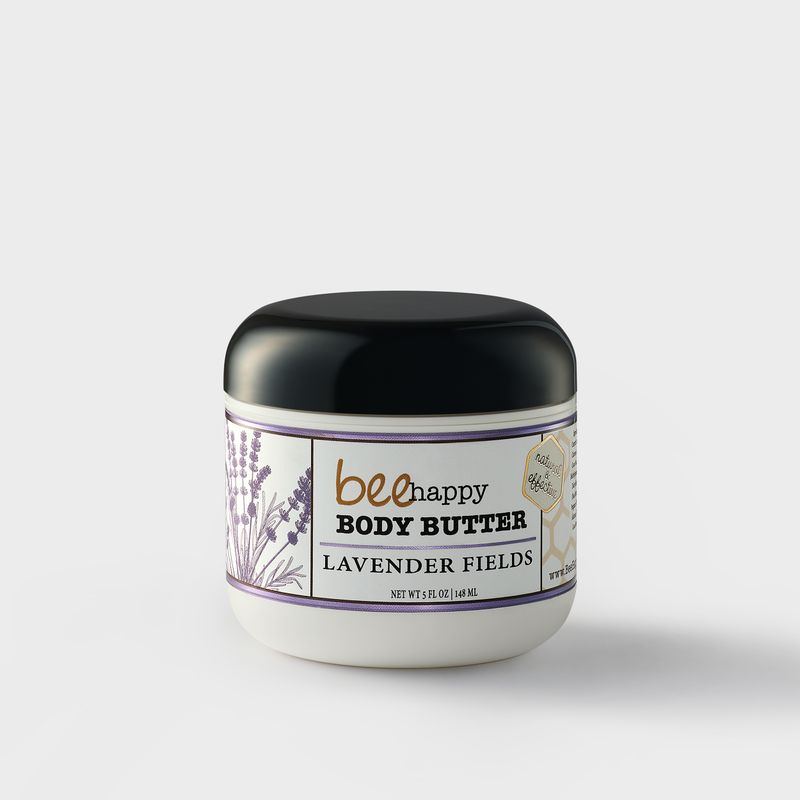 Scented Body Butter/Cream "Lavender Fields" (4 oz)