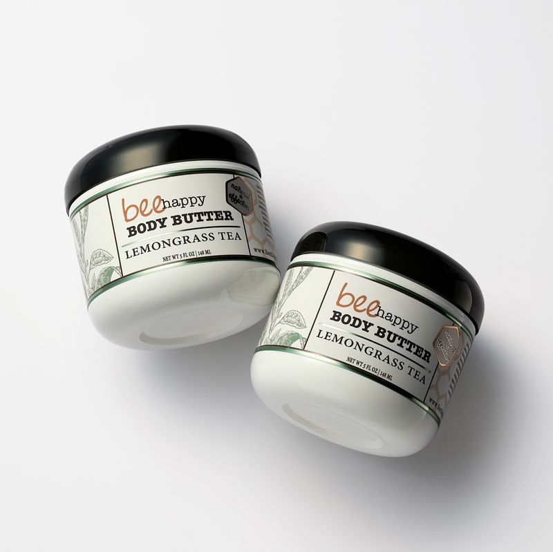 Scented Body Butter/Cream "Lemongrass Tea" (4 oz)