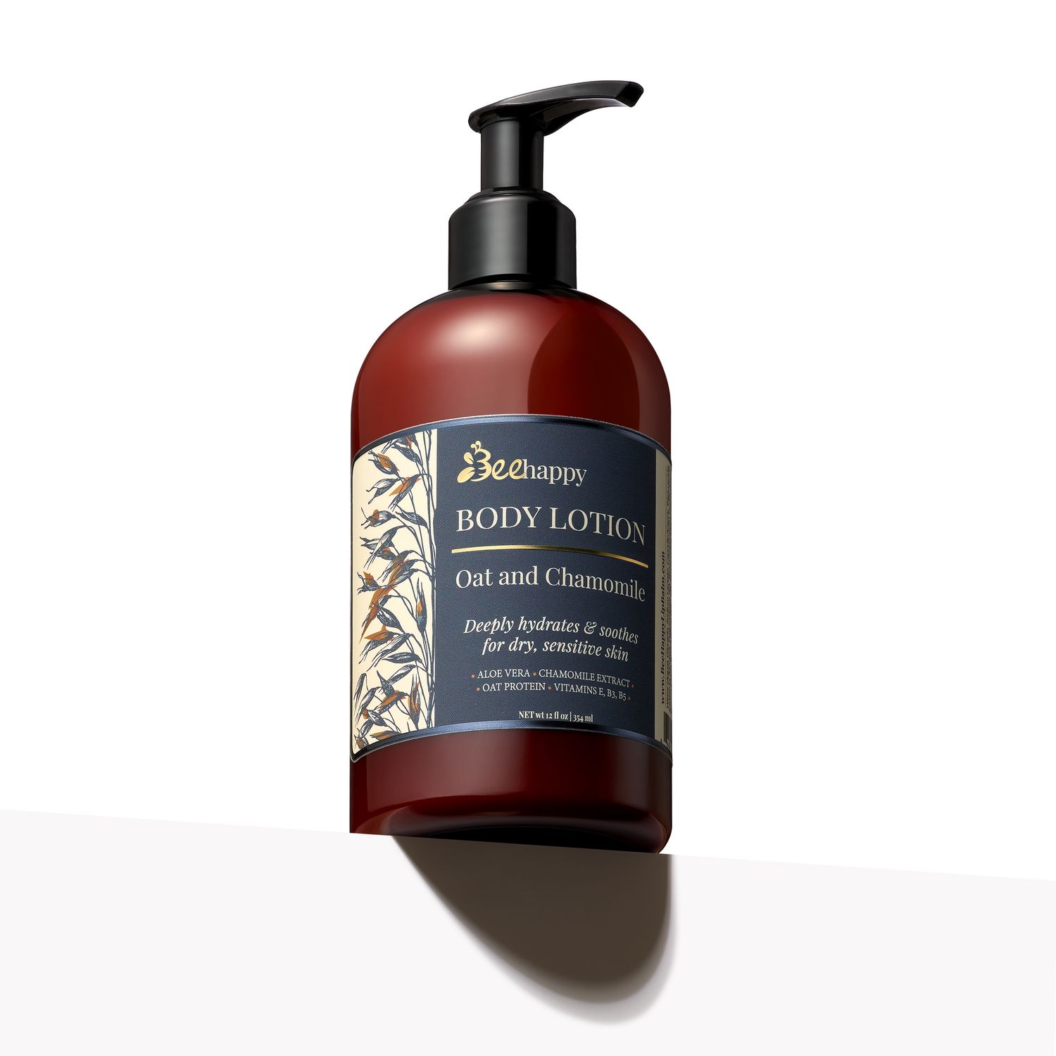 Calm Body Lotion Oat &amp; Chamomile. Dry &amp; Sensitive Skin (size: travel 8 ml, 8 oz, 12 oz)