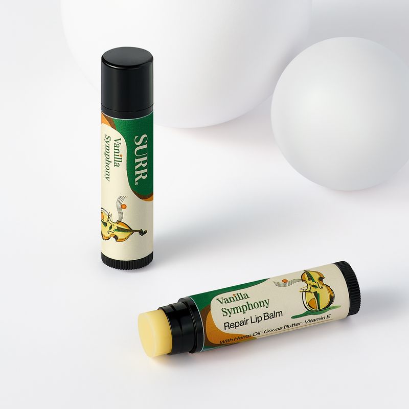 SURR Repair Lip Balm Vanilla with Hemp Oil &amp; Cocoa Butter