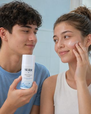 SURR Calm &amp; Repair Cream. Soothes sensitive, reactive skin. Fragrance-Free. 100ml