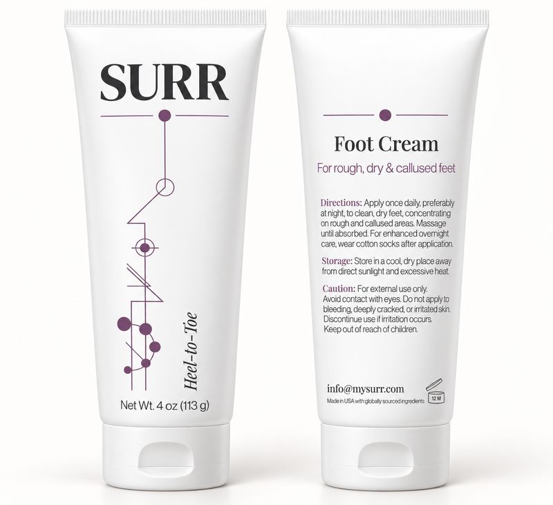 Foot cream. coming october