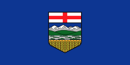 Alberta Flag 3' x 6' Outdoor Standard