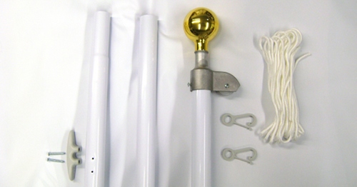 18 ft House Flagpole Kit