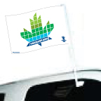 Vancouver 2010 Maple Leaf Car Flag