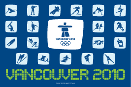 Vancouver 2010 Pictogram Flag