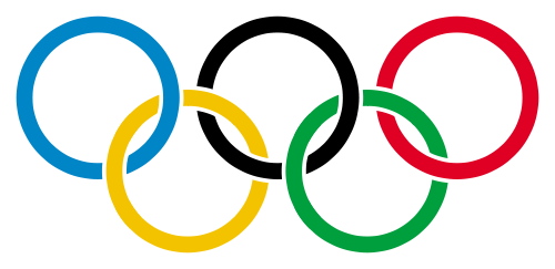 5 Rings Olympic Wall Flag 36" x 60"