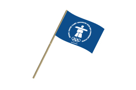 Vancouver 2010 Blue Logo Stick Flags