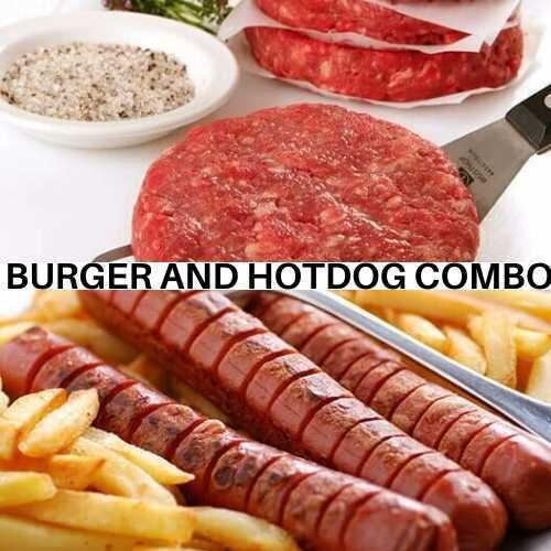 Burger and Hot Dog Combo