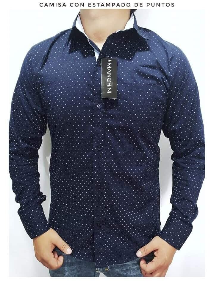 Paquete 20 camisas estampado de punto manga larga, colores variados, diferentes tallas.