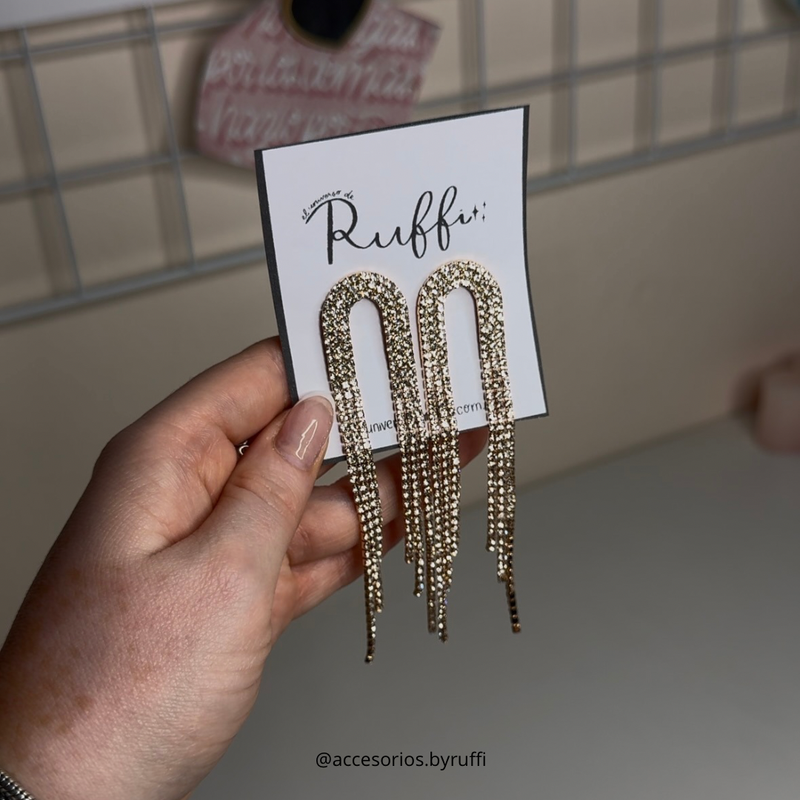 Caravanas GEMMA doradas