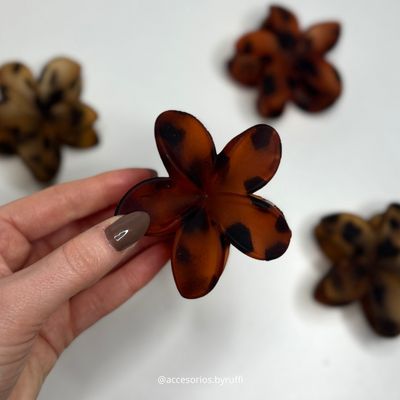 Pinza FLOR print