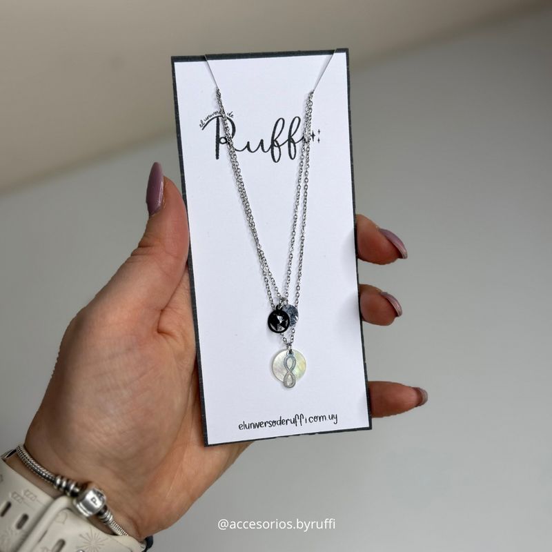 Collar mundo infinito