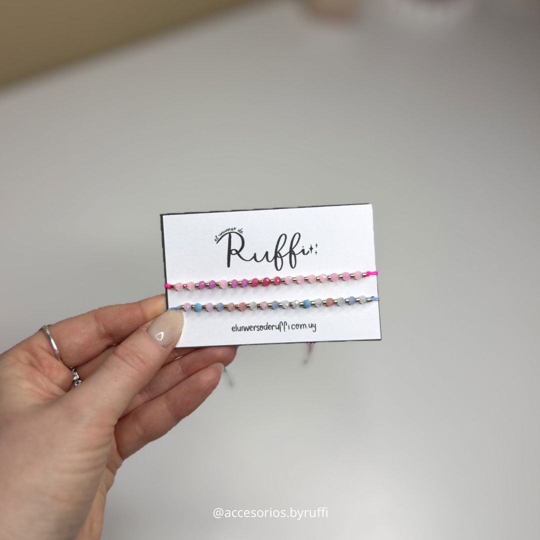 Pulsera colores x2