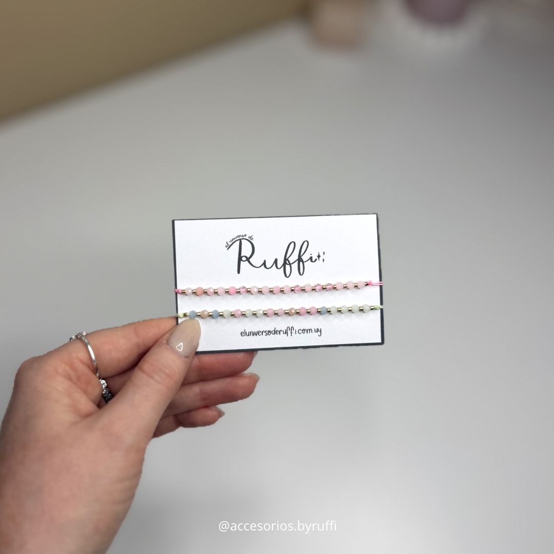 Pulsera colores x2