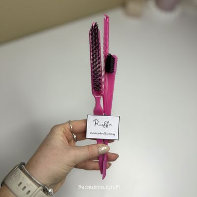 Set peines peinados con gel