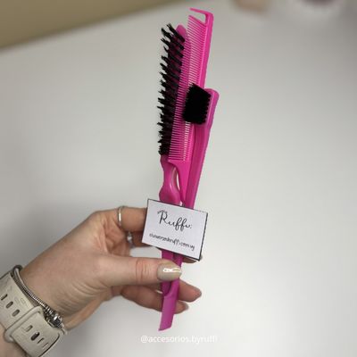 Set peines peinados con gel