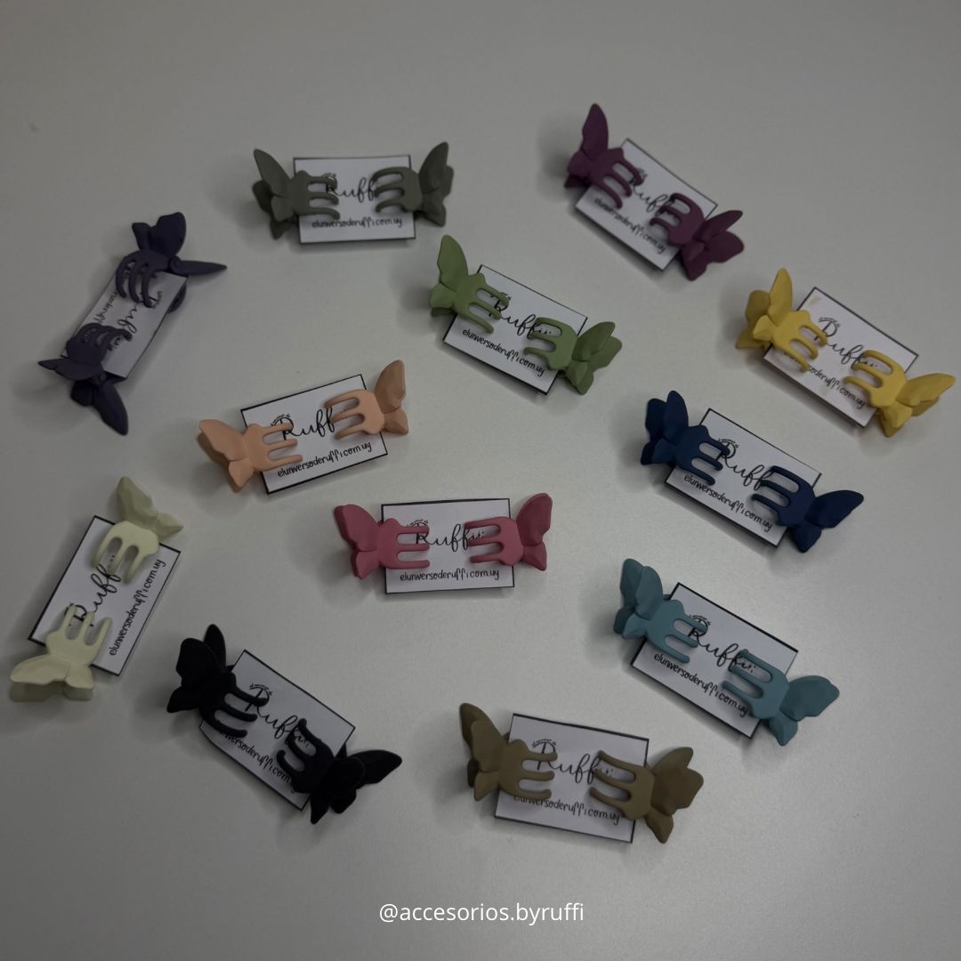 Pinzas mariposa x2