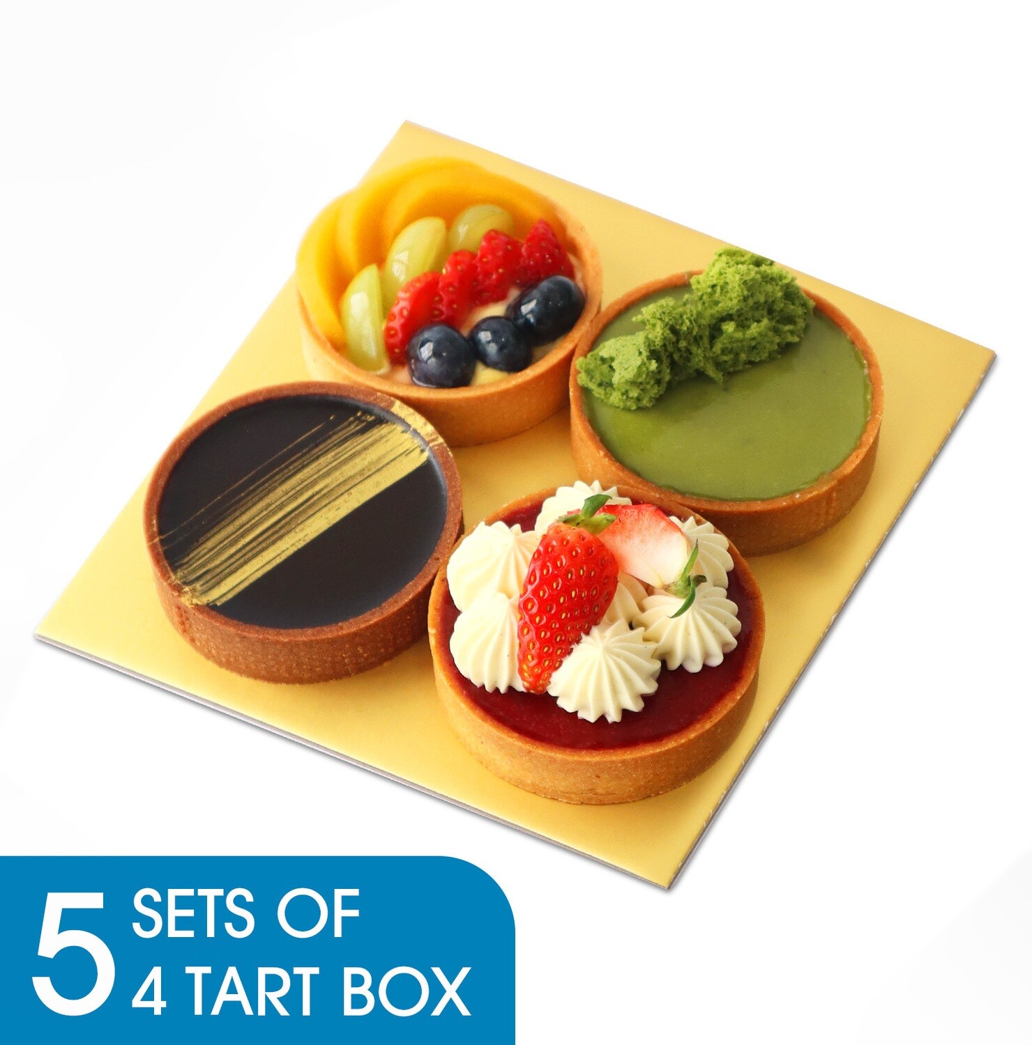 4 Tart Box Bundle (5 Sets)