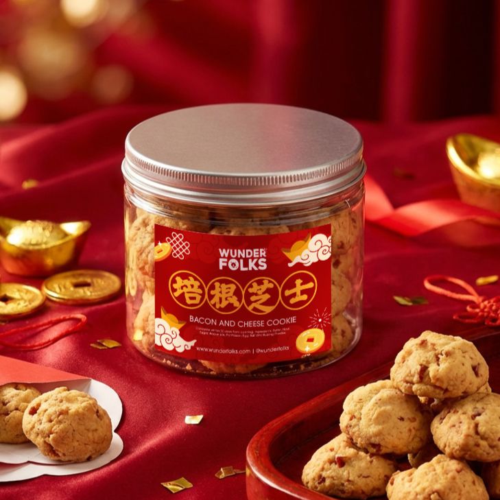 Bacon and Cheese Cookie