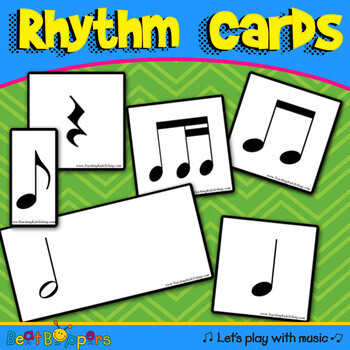 Rhythm Cards - Note Cards