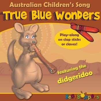 Australian Animal Song with Didgeridoo | True Blue Wonders