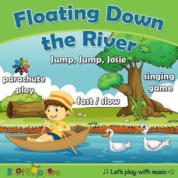 Floating Down the River - Singing Game for Young Children