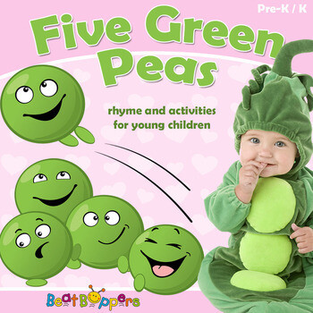 Five Green Peas - Children's Rhyme and Activities for Children