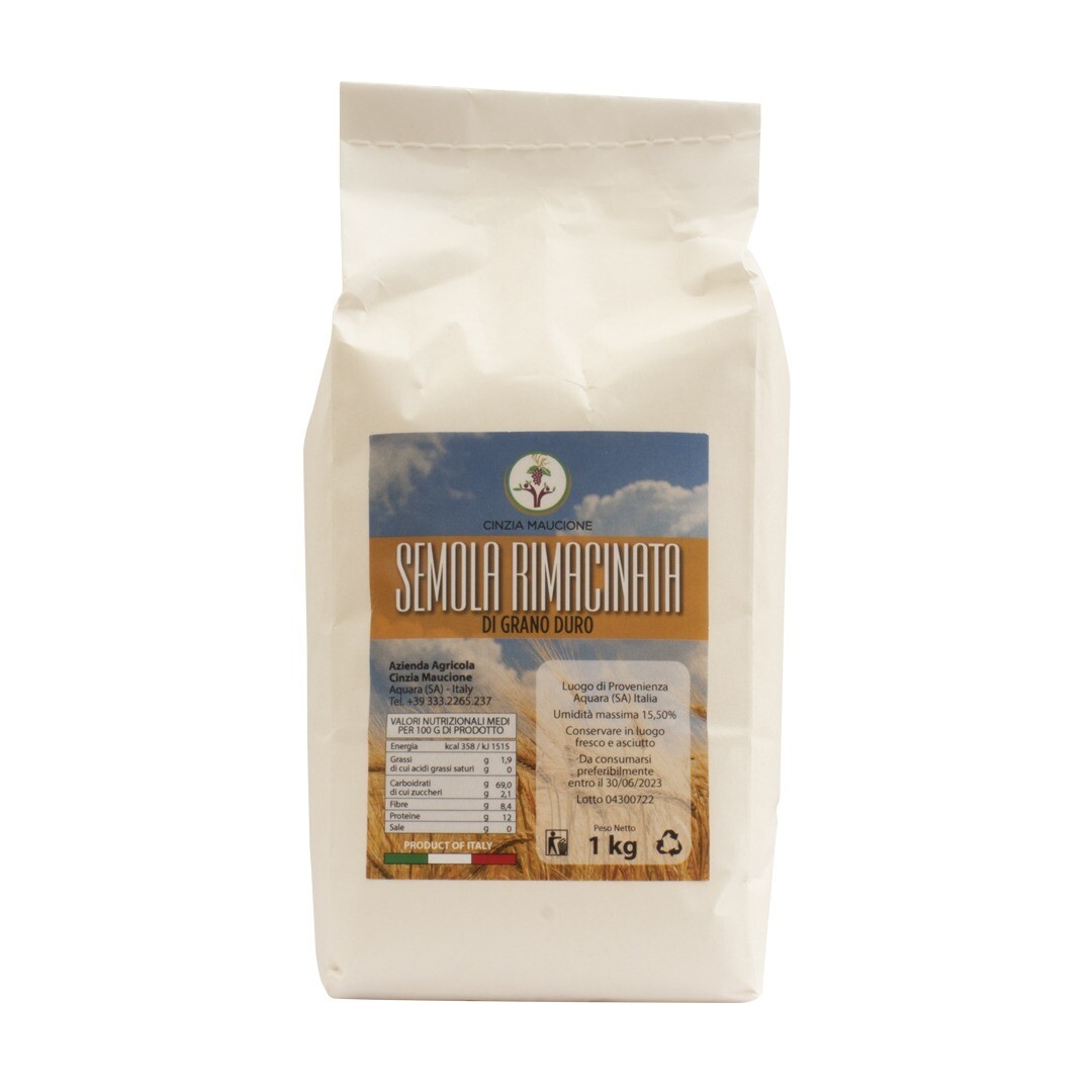 SEMOLA RIMACINATA DI GRANO SARAGOLLA