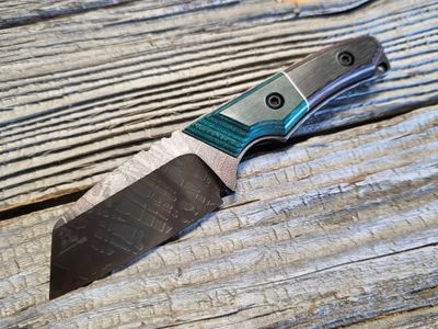 Teal/ Black and Red