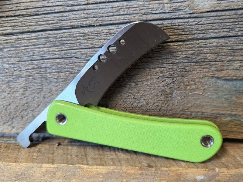 Toxic Green micarta