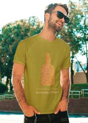 Round Neck Irish Distilleries T-Shirt Khaki