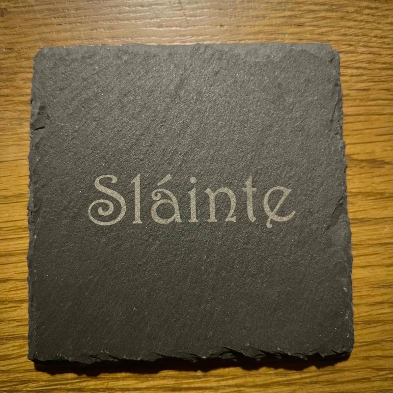 Sláinte Coasters - Set of 4