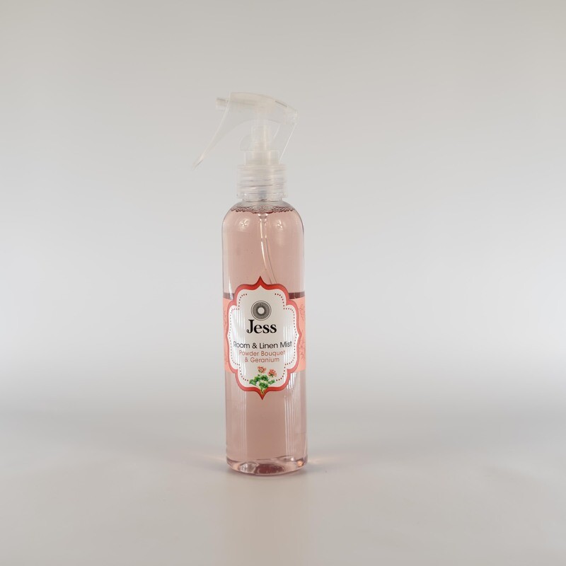 Powder Bouquet &amp; Geranium Room &amp; Linen Mist