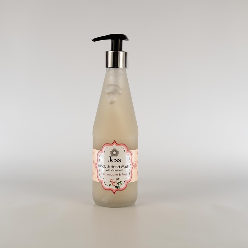 Champagne &amp; Rose Hand &amp; Body Wash 250ml
