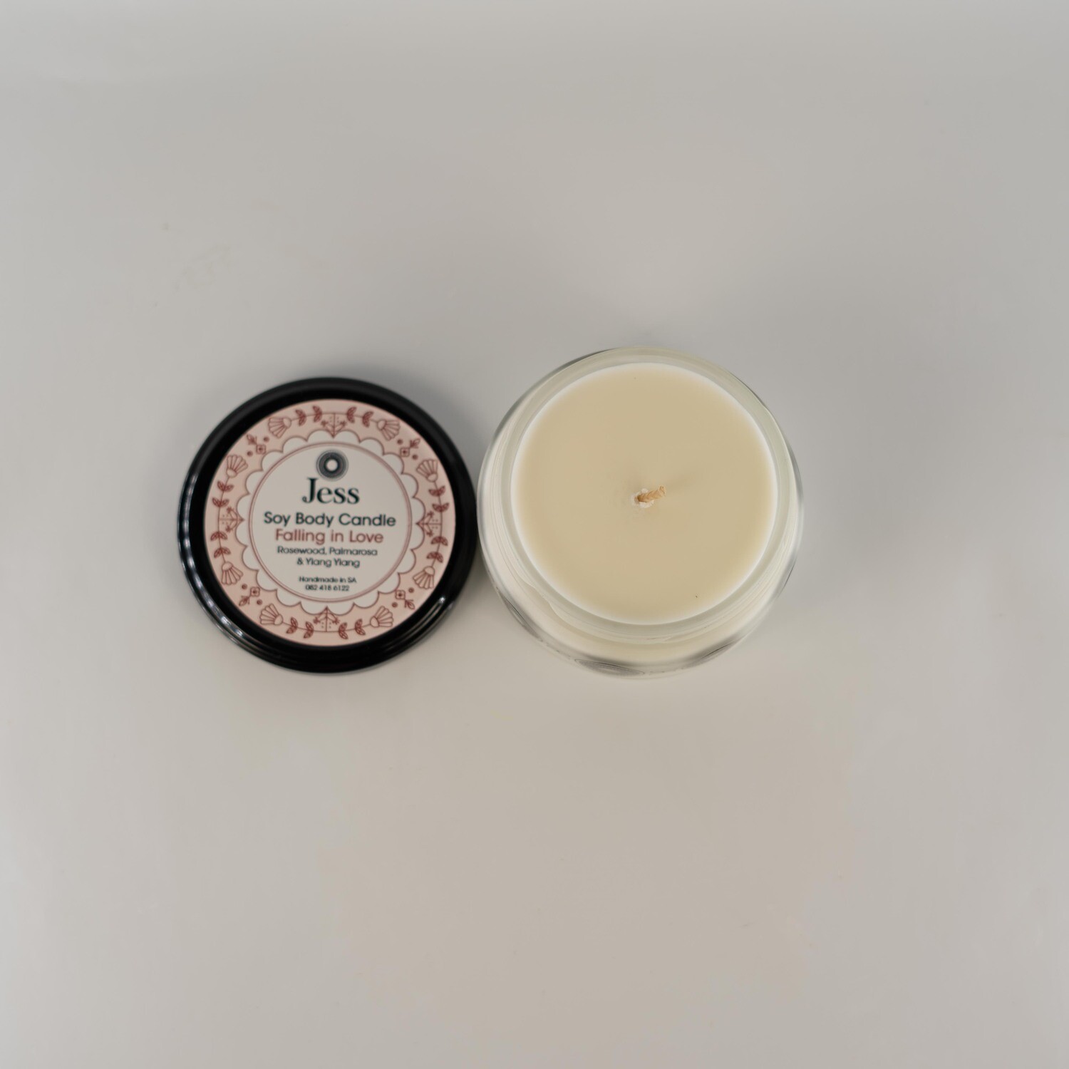 Falling in Love  Soy Wax Body Candles 200ml