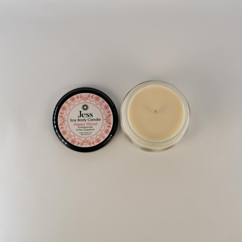 Pomegranate Soy Wax Body Candles 240ml