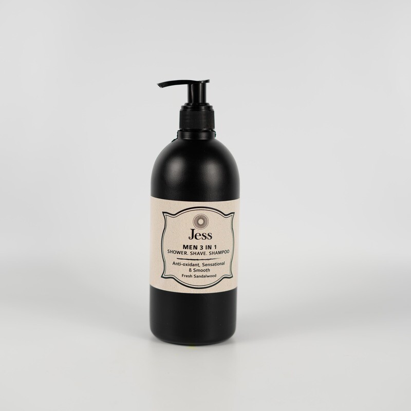 Shower, Shave, Shampoo Wash 500ml