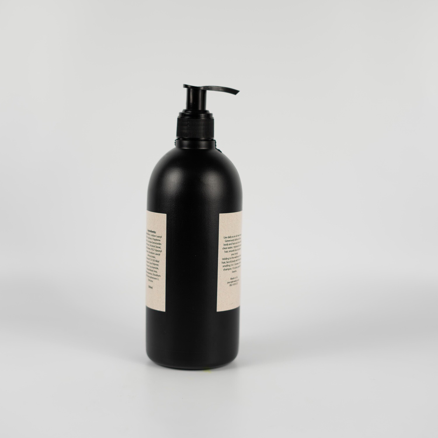 Shower, Shave, Shampoo Wash 500ml