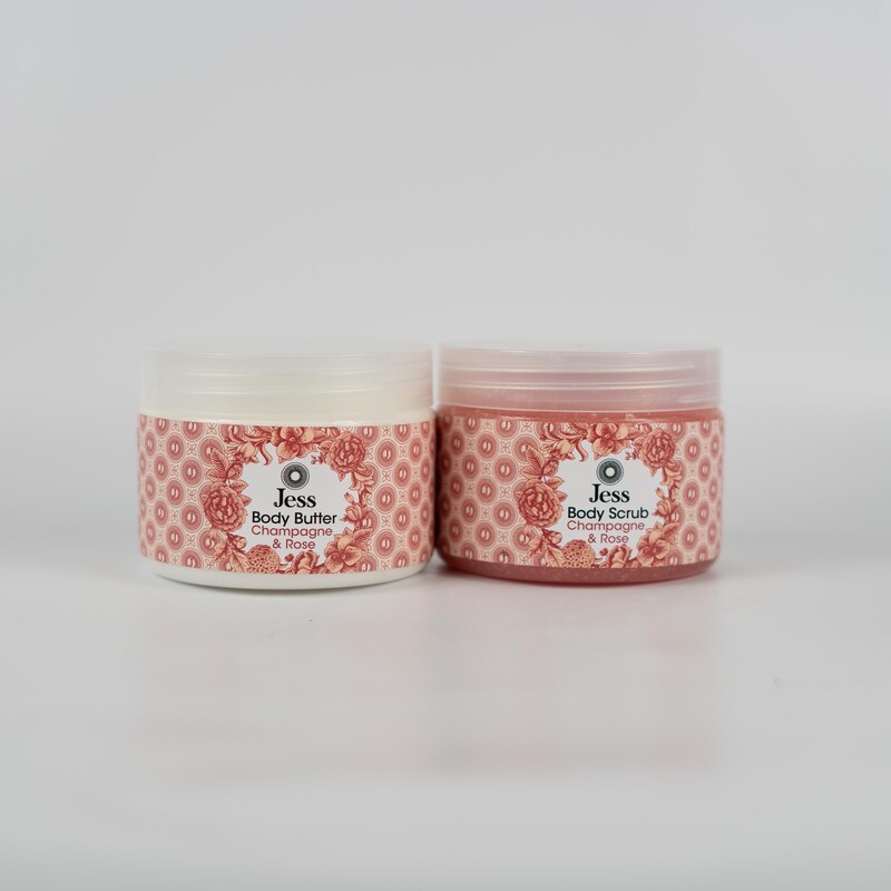 Body Scrub &amp; Butter 300ml Combo