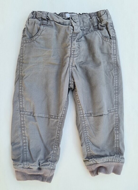 KIMBALOO - pantalon fourré gris - 12 mois