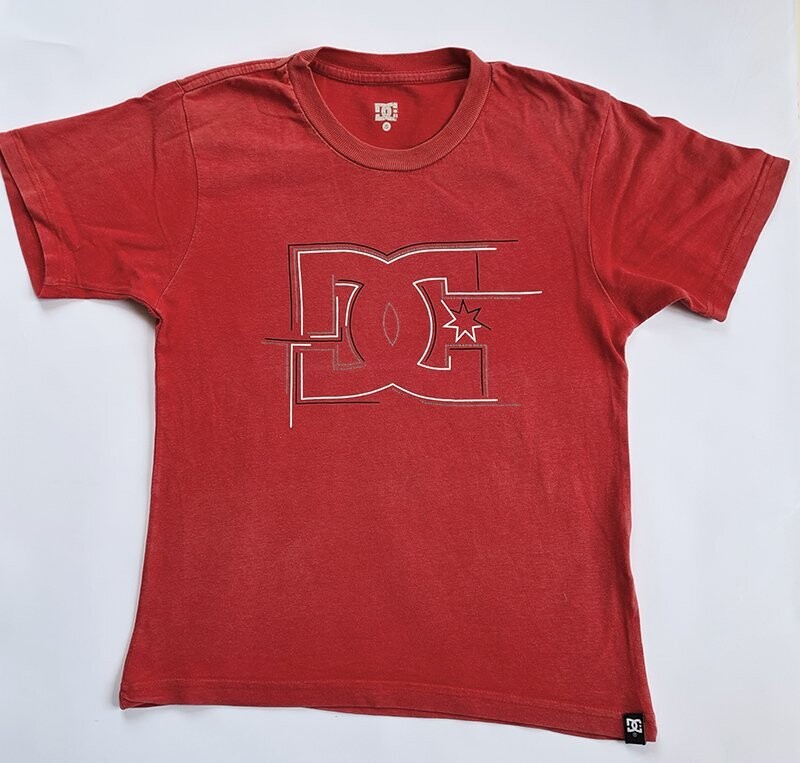 DC SHOES - tee-shirt MC rouge - 12 ans