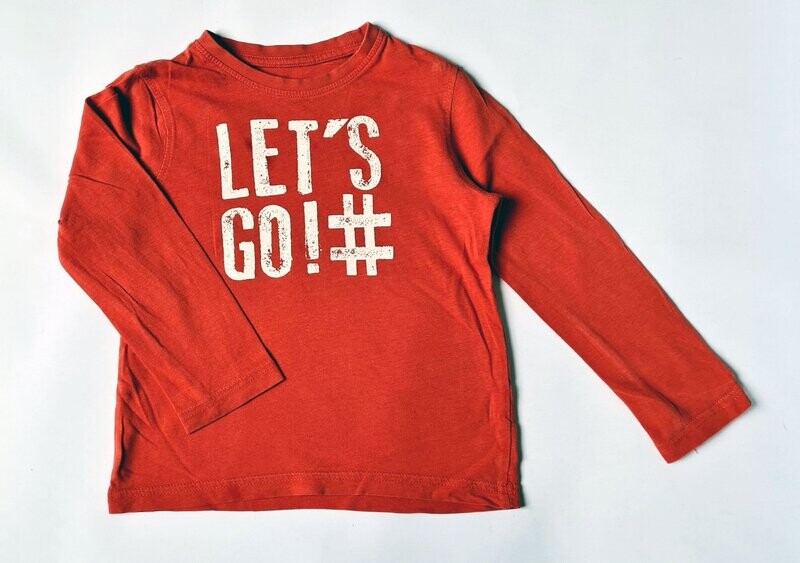 IN EXTENSO - Tee-shirt ML Let's go!# - 4 ans