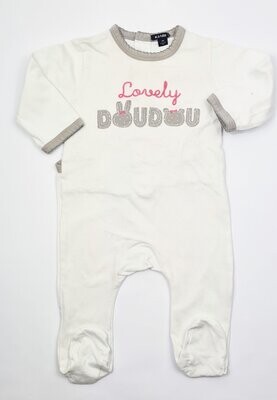 KIABI - Pyjama blanc lovely doudou - 6 mois