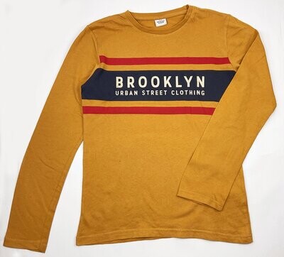 TAPE A L’ŒIL - tee-shirt ML Brooklyn - 14 ans