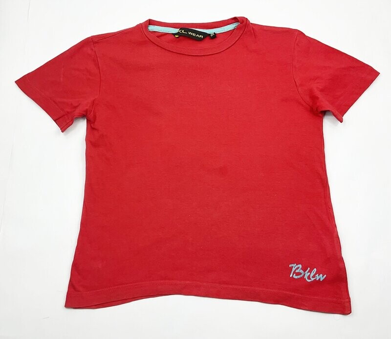 BKL - Tee shirt MC basique rouge - 8 ans