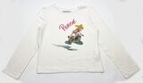 MARIO - Tee-shirt blanc Mario Kart avec Peach - 6 ans