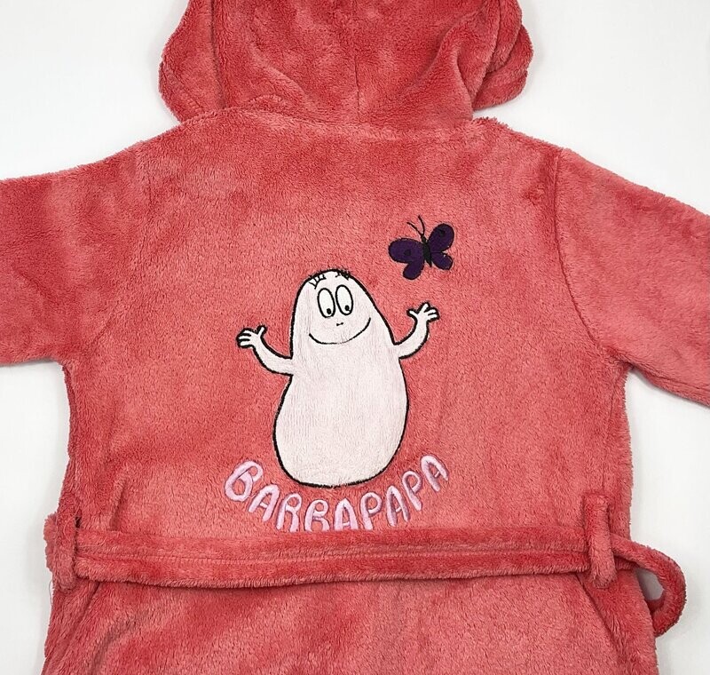 BARBAPAPA - Robe de chambre Barbapapa couleur corail - 4 ans